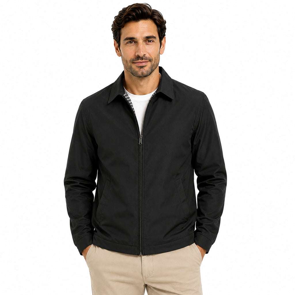 Men’s Harrington Jacket with Collar