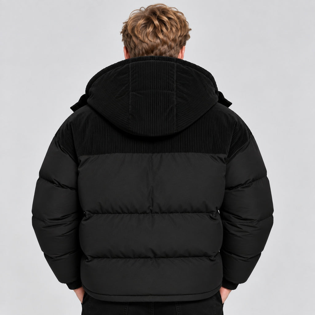 Men's Oversized Hooded Puffer Jacket