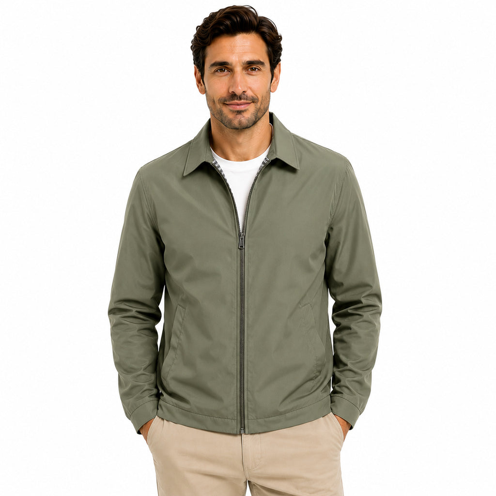 Men’s Harrington Jacket with Collar