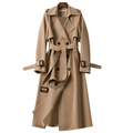 Women's Vintage Belted Trench Coat