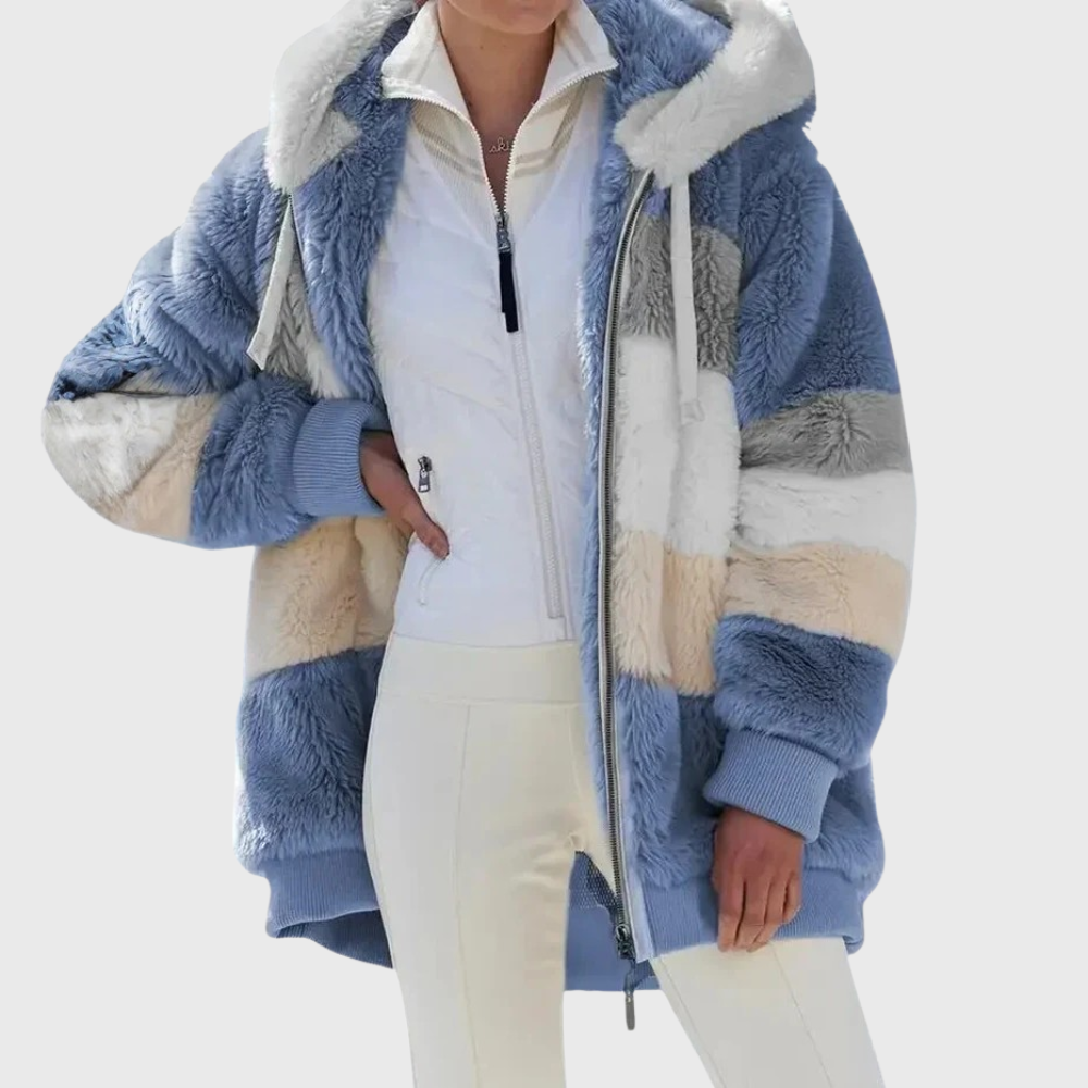 Women's Multicolour Warm Puffer Jacket