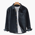Men's Corduroy Button-Up Shirt