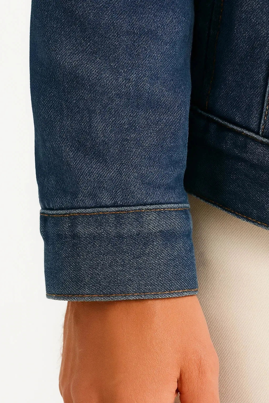 Men's Fleece-Lined Denim Jacket