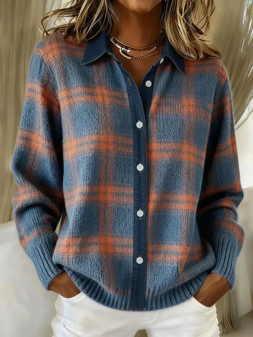 Women's Relaxed Longline Button Cardigan