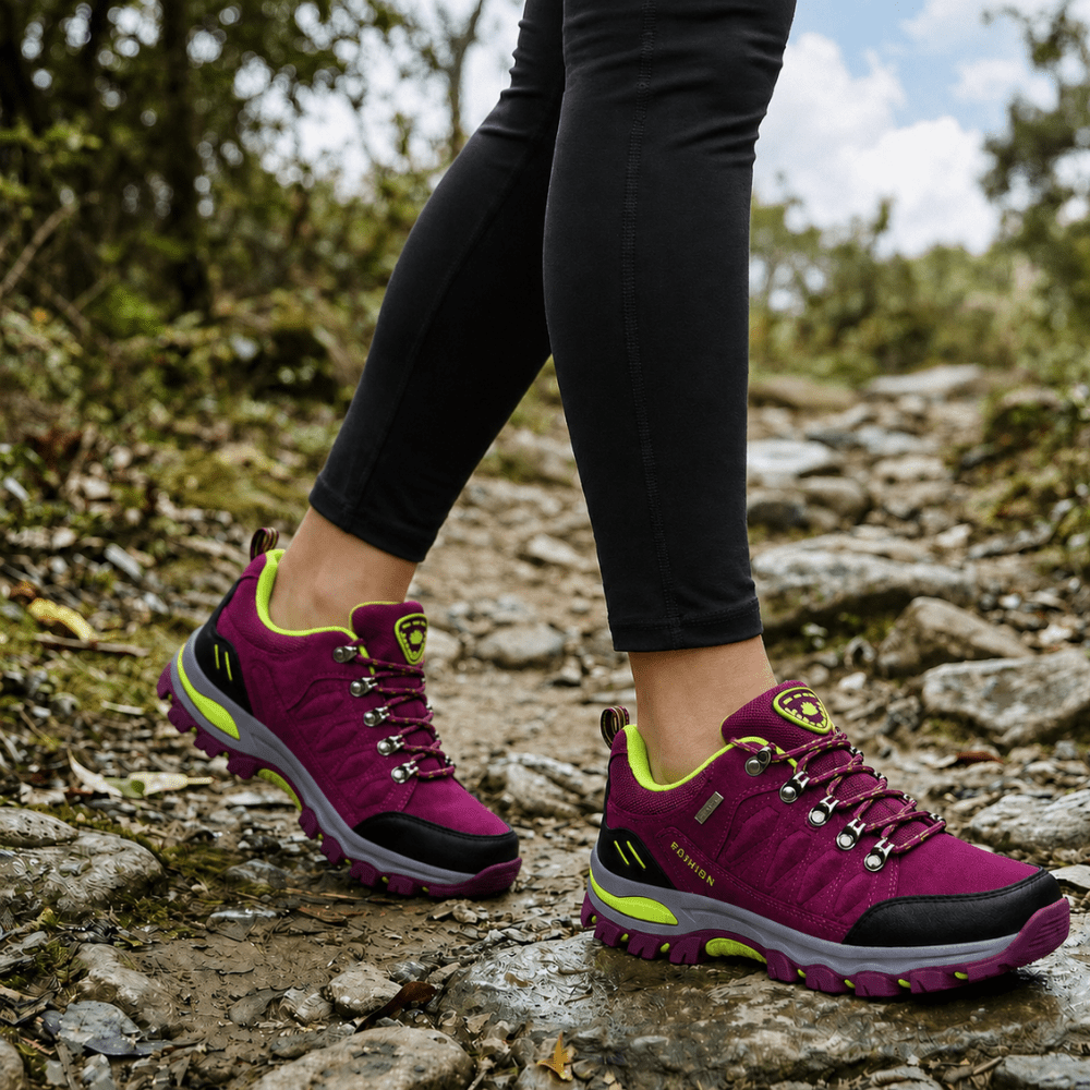 Women's Waterproof Hiking Shoes with Trail Grip