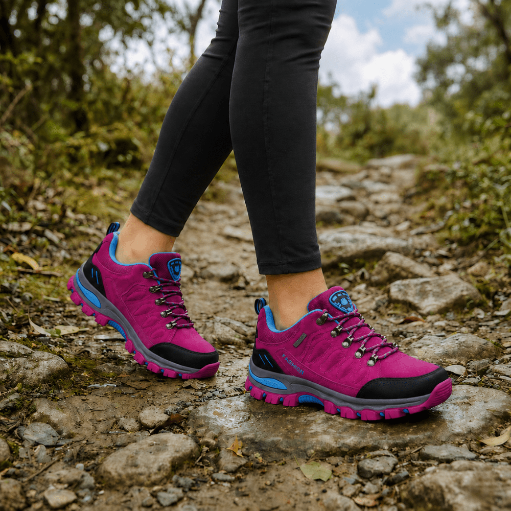 Women's Waterproof Hiking Shoes with Trail Grip