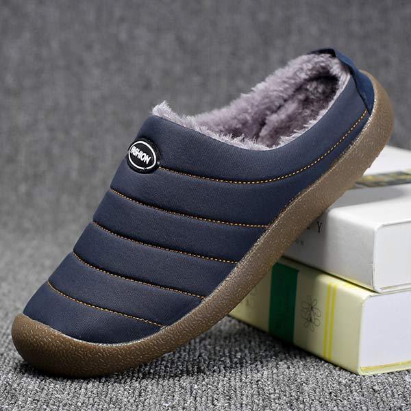 Men's Warm Lined Slippers