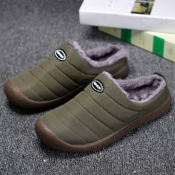 Men's Warm Lined Slippers