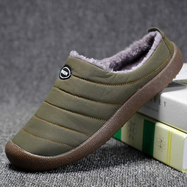 Men's Warm Lined Slippers