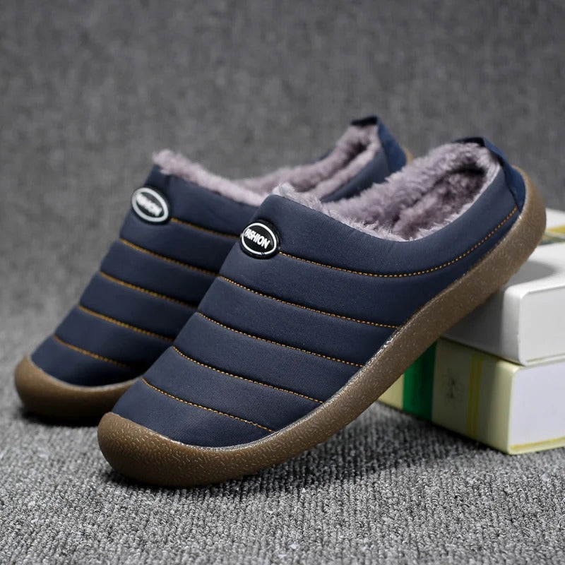 Men's Warm Lined Slippers