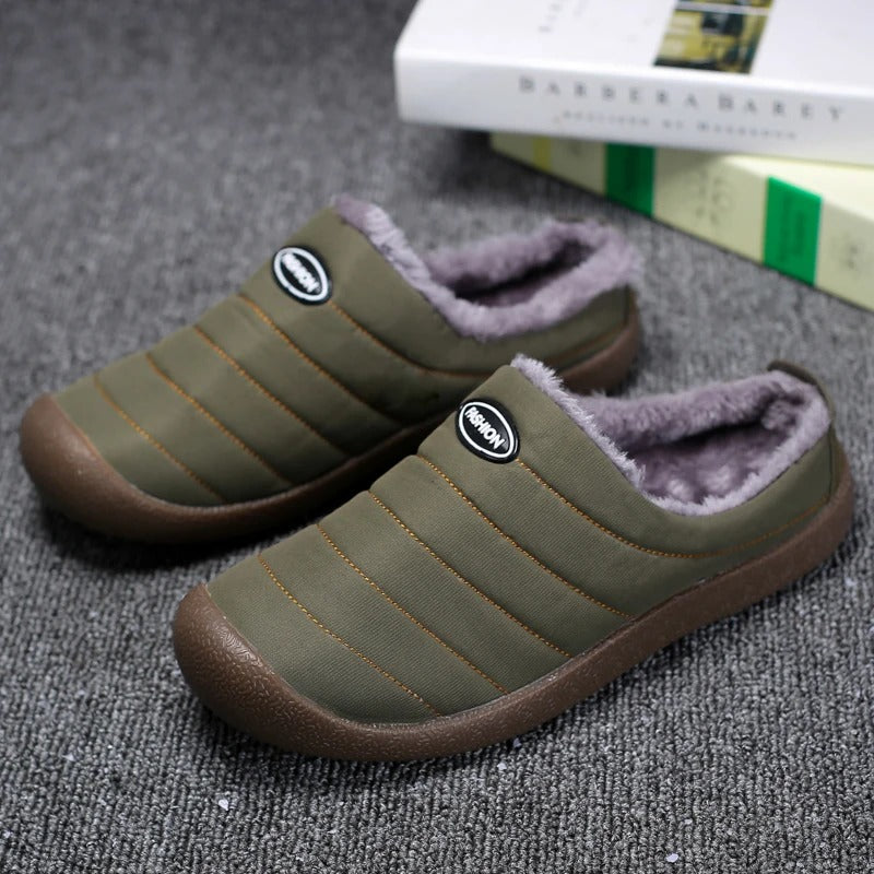 Men's Warm Lined Slippers
