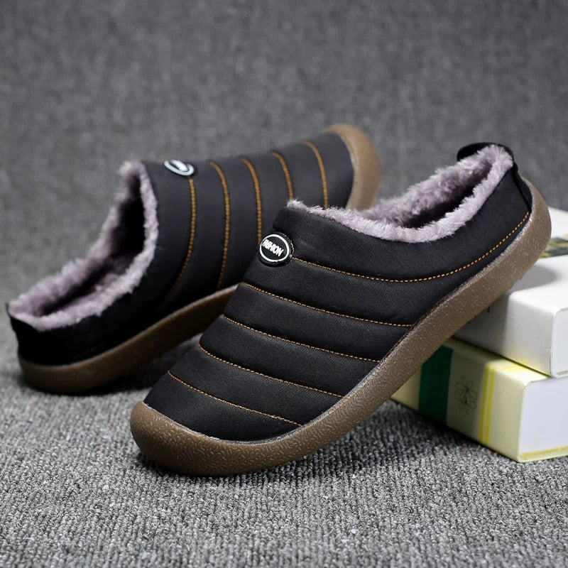 Men's Warm Lined Slippers