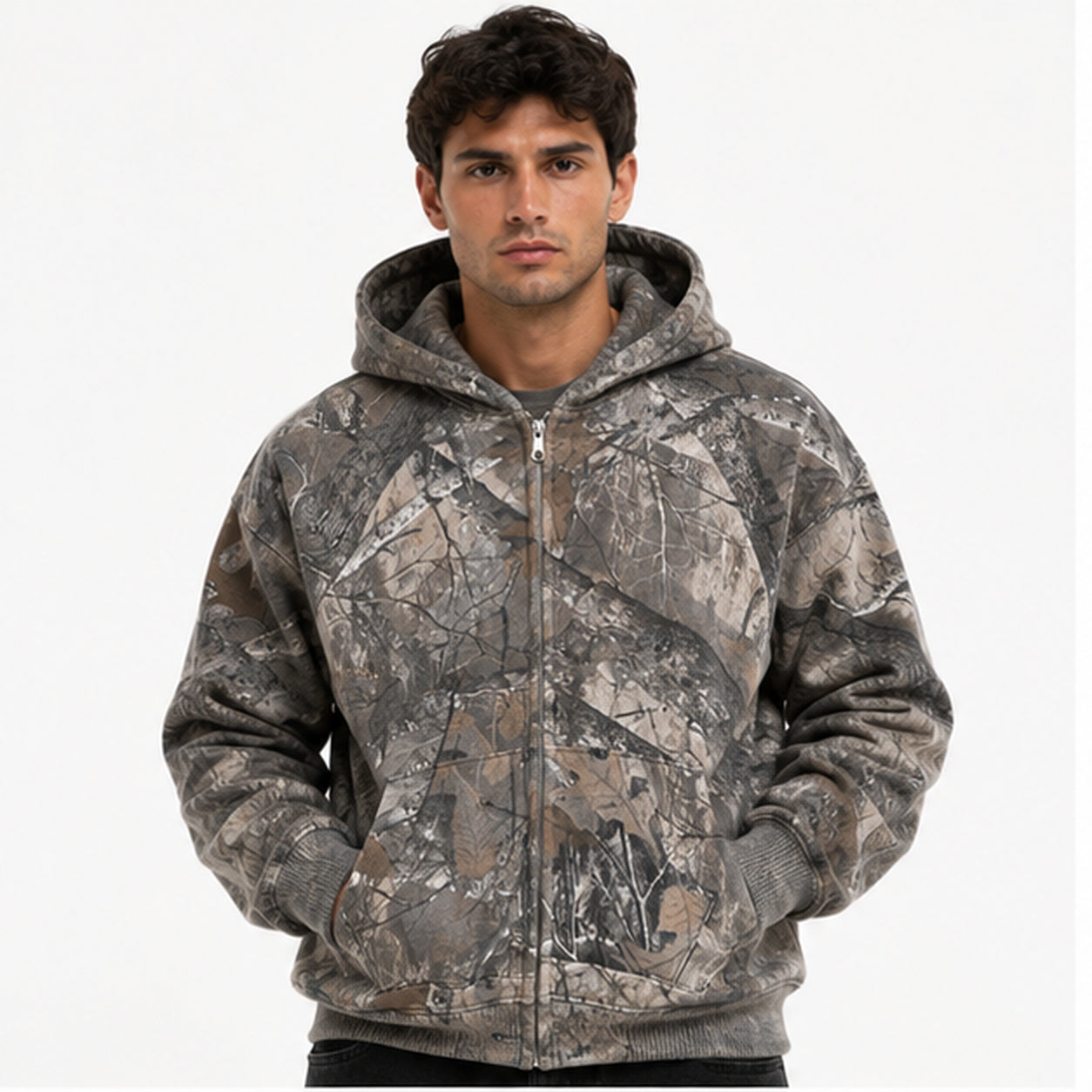 Men's Casual Camouflage Hoodie