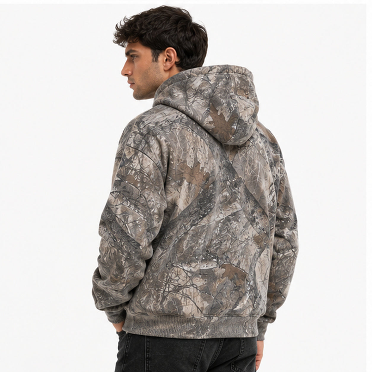 Men's Casual Camouflage Hoodie