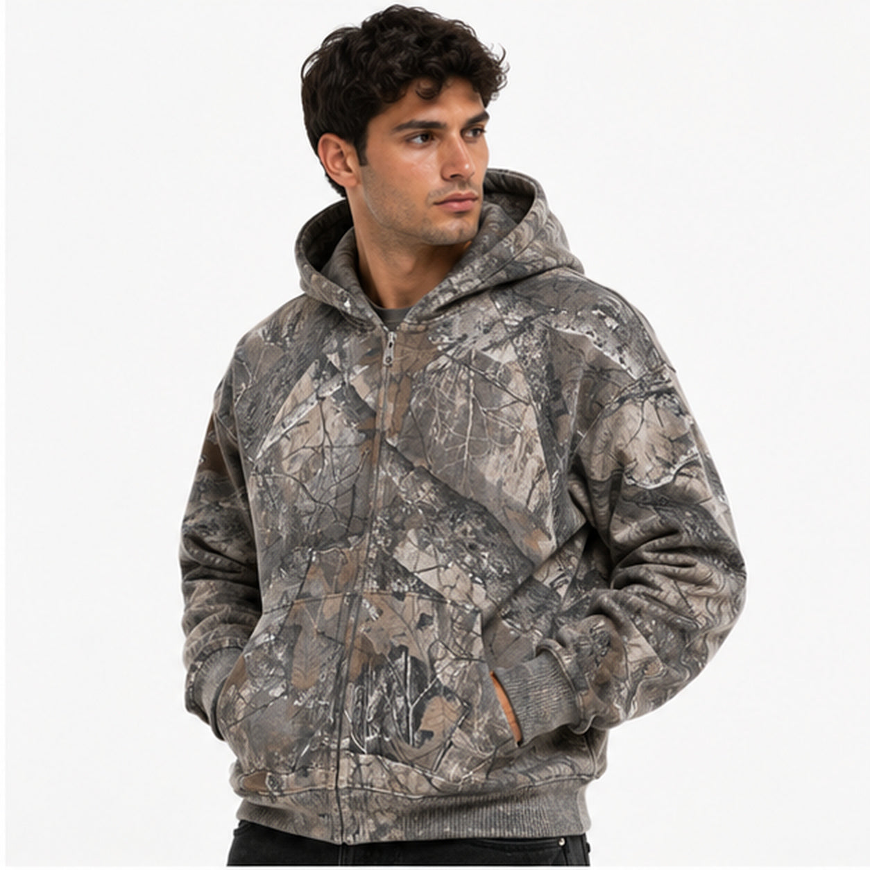 Men's Casual Camouflage Hoodie
