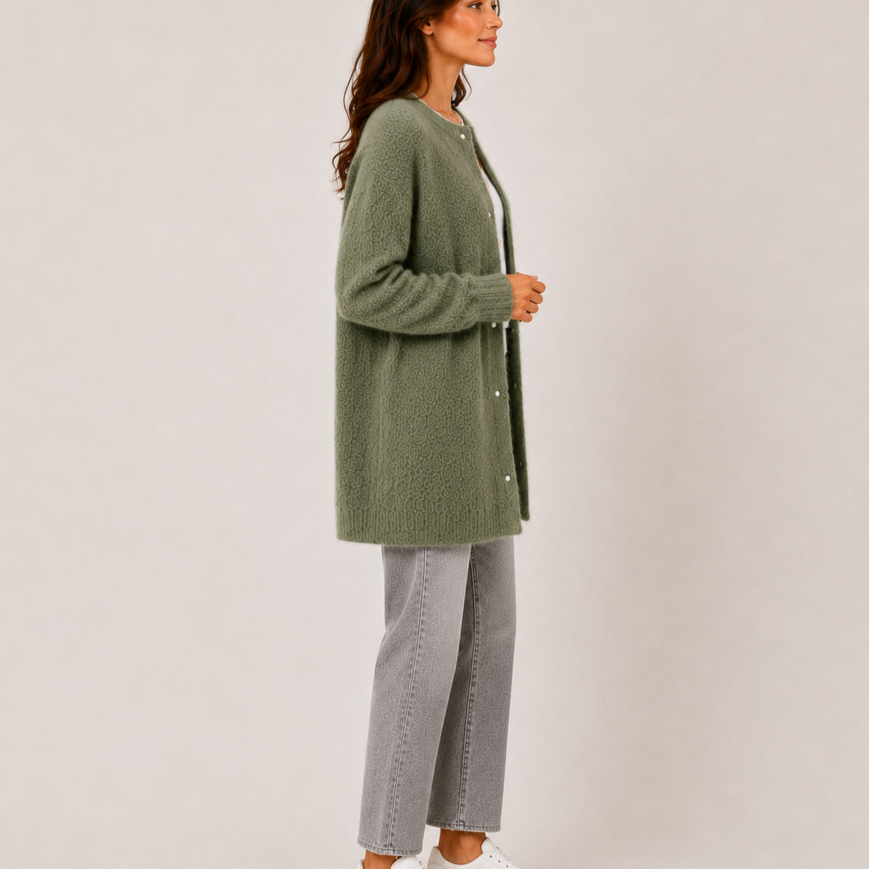 Women's Soft Knitted Cardigan