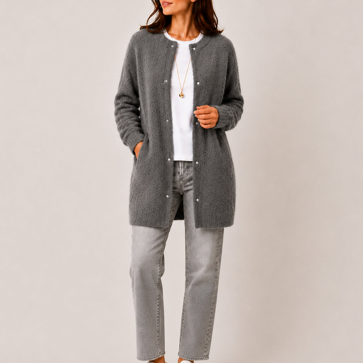 Women's Soft Knitted Cardigan
