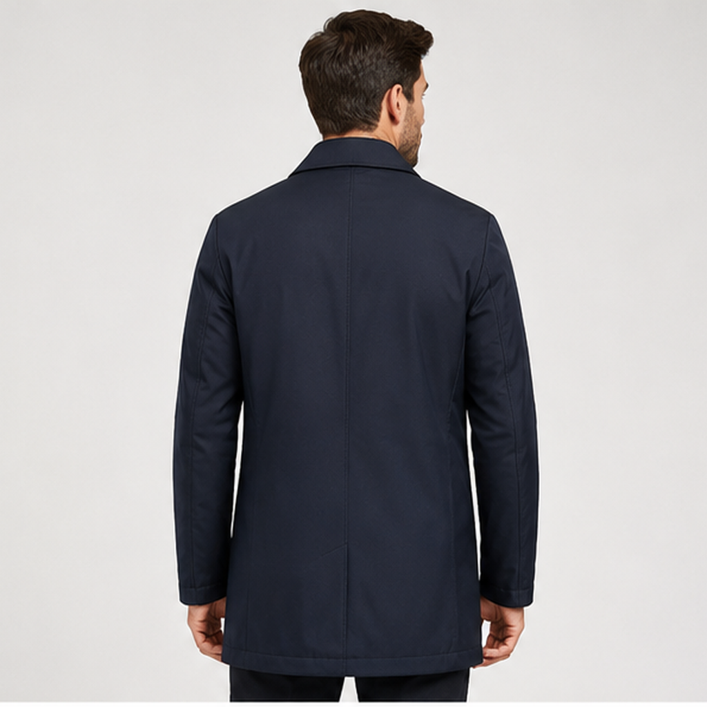Men's Long Windproof Jacket