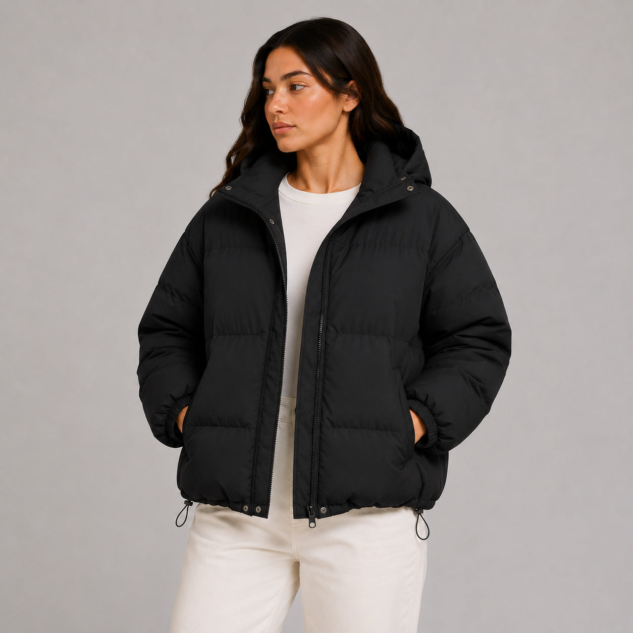 Women's Hooded Puffer Jacket