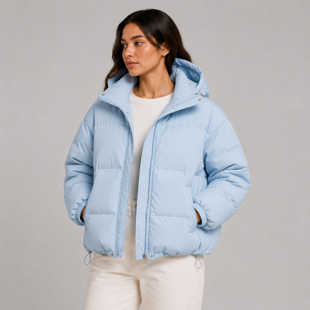 Women's Hooded Puffer Jacket