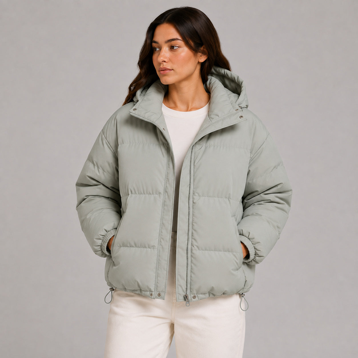 Women's Hooded Puffer Jacket