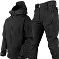 Unisex Waterproof Fleece-Lined Outdoor Set
