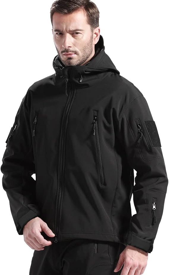 Unisex Waterproof Fleece-Lined Outdoor Set