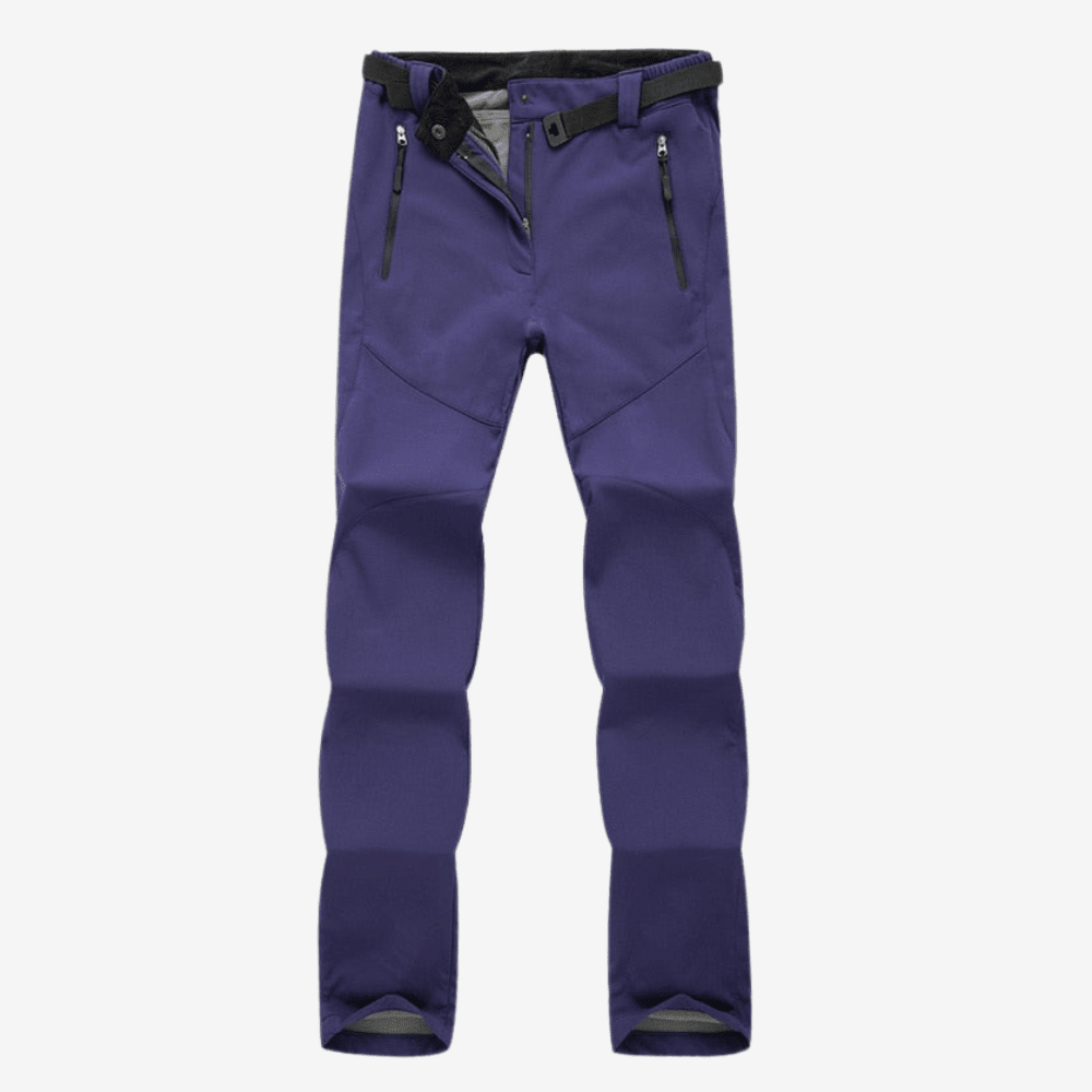 Women's Waterproof Fleece-Lined Hiking Trousers