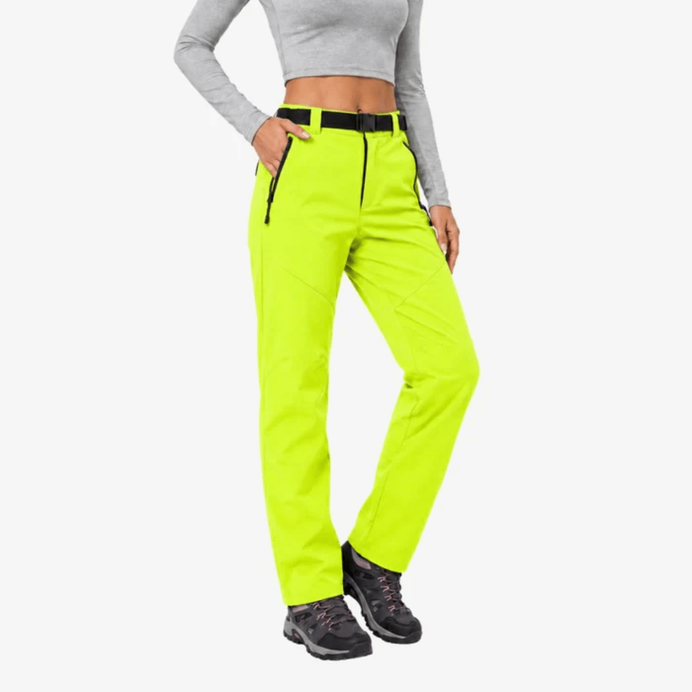 Women's Waterproof Fleece-Lined Hiking Trousers