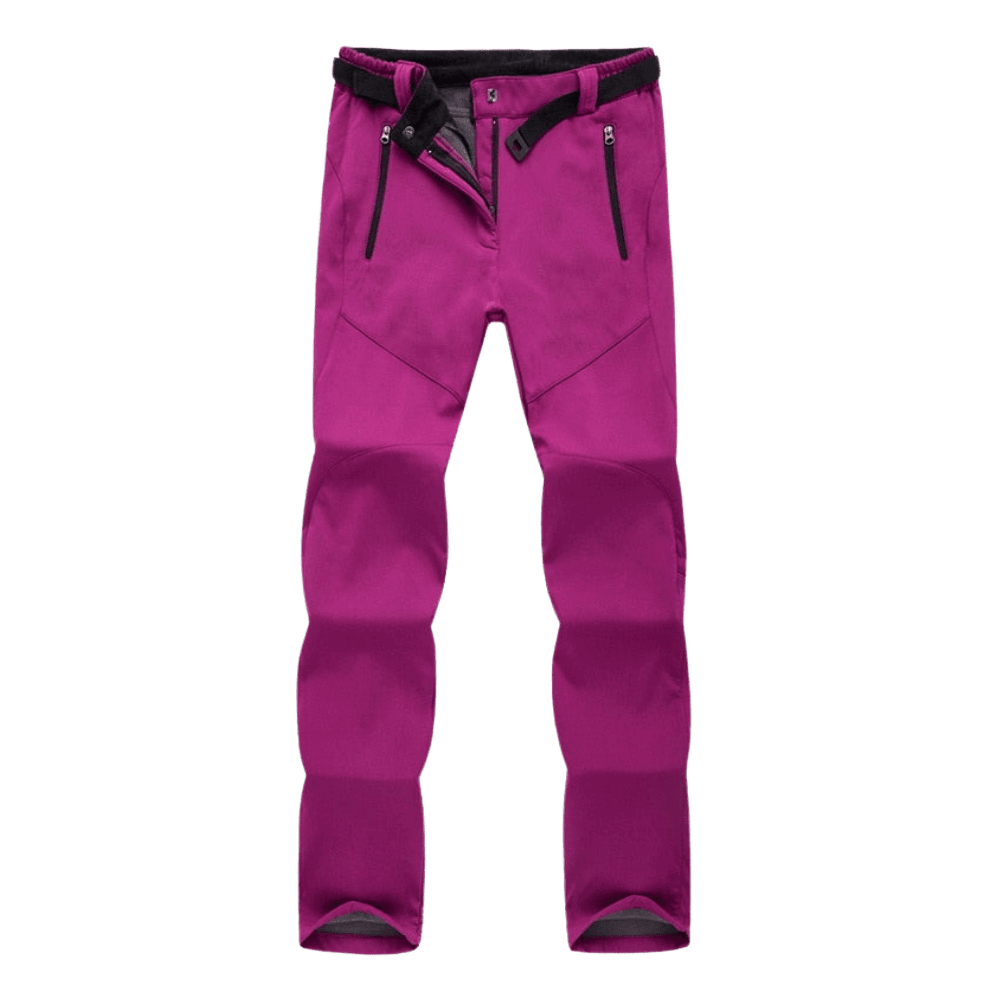 Women's Waterproof Fleece-Lined Hiking Trousers