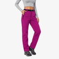 Women's Waterproof Fleece-Lined Hiking Trousers